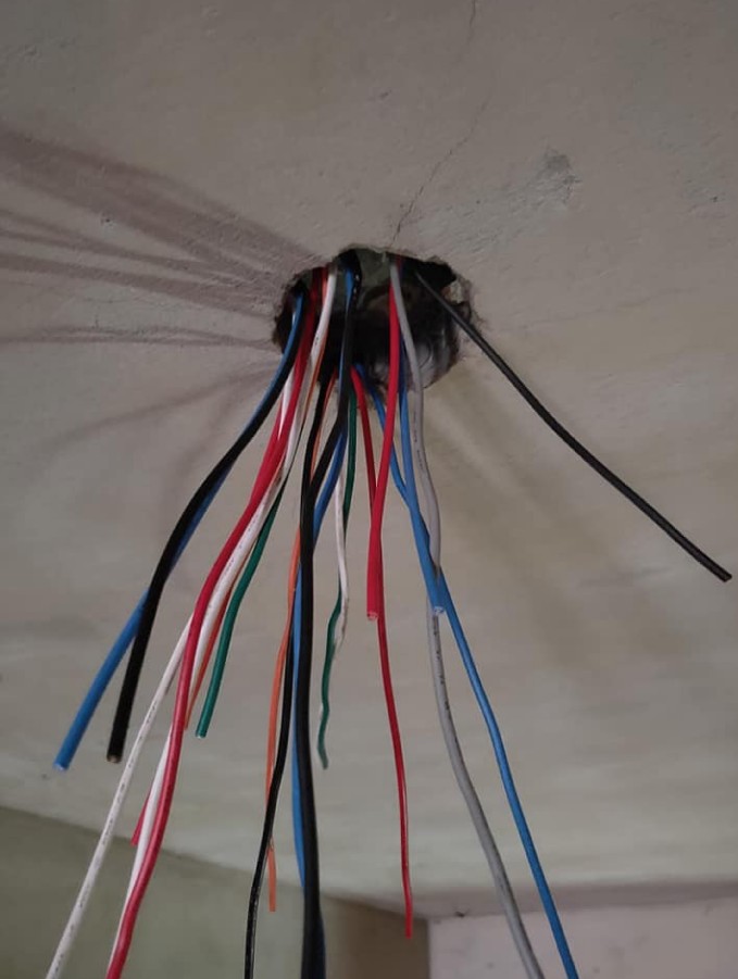 雲林老屋電線重配, 雲林老屋管路重鋪